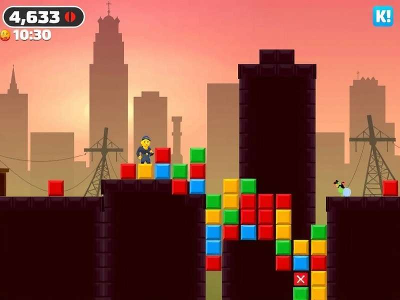 Bangalore Block Frenzy Gameplay Screen